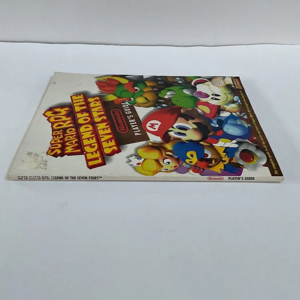 Super Mario RPG Legend of Seven Stars SNES Nintendo Power Strategy Guide Book